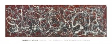 Pollock Jackson - Number 13A: Arabesque framed_2133473806 