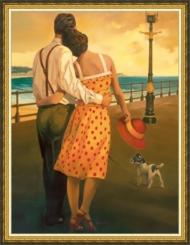 Reynolds Graham - View of the bay framed_601572559 