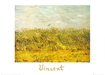 Van Gogh Vincent - The wheat field 