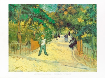 Van Gogh Vincent - Giardini publici 