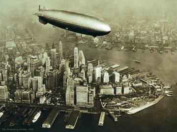 City Susan - The Hindenburg Airship, 1936 