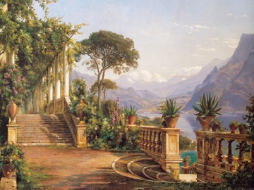 Aagaard Carl Frederic - Pergola in Amalfi 