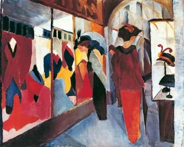 Macke August - Modegeschäft 