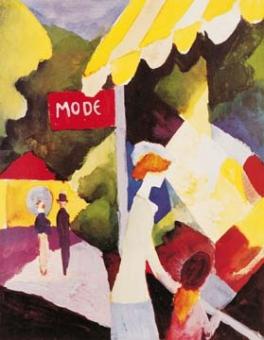 Macke August - Modefenster 