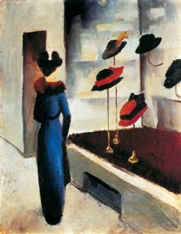 Macke August - Hutladen 