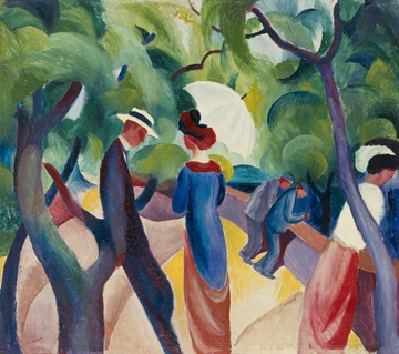 Macke August - Promenade 