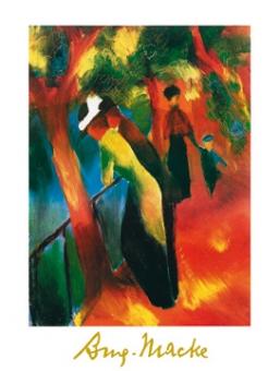 Macke August - Strada soleggiata 