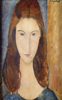 Modigliani Amadeo - Jeanne Hebuterne 