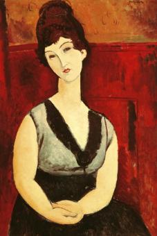 Modigliani Amadeo - Das Schokoladenmädchen 