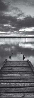 Pipe Ben - Jetty at dawn, Chesil Beach 