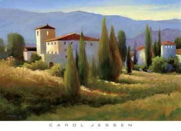 Jessen Carol - Blue Shadow in Tuscany I 
