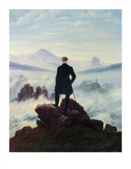 Friedrich Caspar David - Der Wanderer im Nebelmeer 
