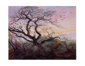 Friedrich Caspar David - Tree with Crows 
