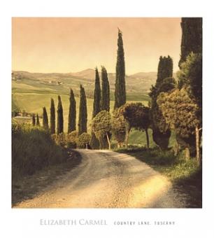 Carmel Elisabeth - Country Lane, Tuscany 