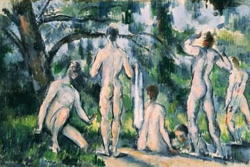Cézanne Paul Etude de beigneurs 