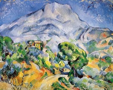 Cézanne Paul Montagne Saint Victoire 