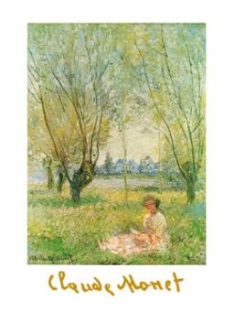 Monet Claude - Donna sotto i salici 