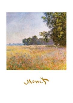 Monet Claude - Oat Fields 