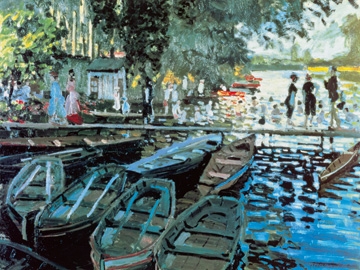 Monet Claude - Bathers at la Grenouillers 