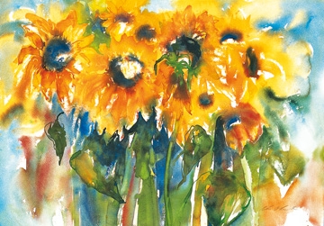 Ohland Christa - Sonnenblumen 