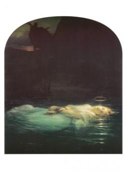 Delaroche Hippolyte Paul - The Young Martyr, 1855 