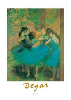 Degas Edgar - Ballerine blu 