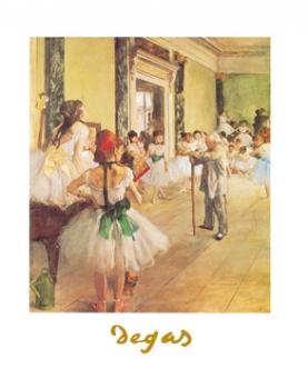 Degas Edgar - La classe de danse 