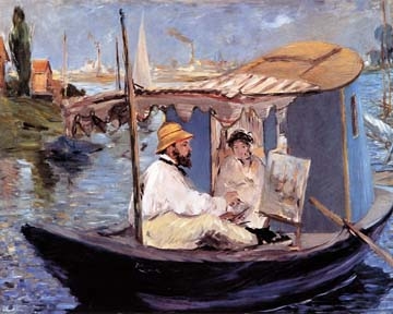 Manet Edouard - Die Barke 