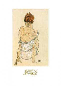 Schiele Egon - Zittende Vrouw 