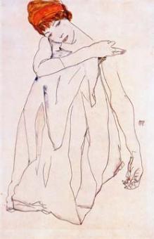 Schiele Egon - Die Tänzerin 