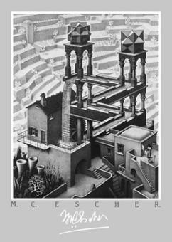 Escher M. C. - Wasserfall 
