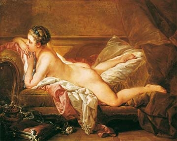 Boucher Francois  Ruhendes Mädchen 