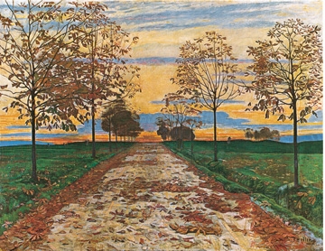 Hodler Ferdinand - Herbstabend, 1892 