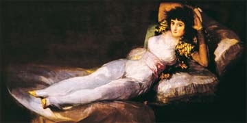 De Goya Francisco - Die bekleidete Maja 