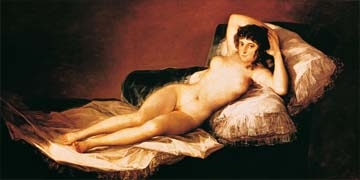 De Goya Francisco - Die nackte Maja 