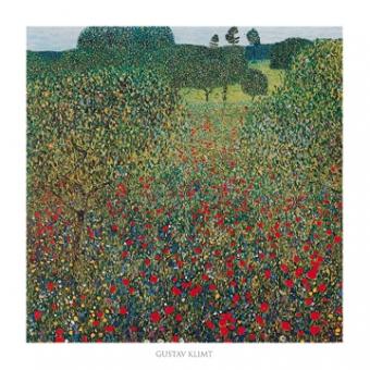 Klimt Gustav  Campo di papaveri 