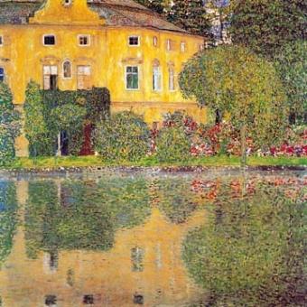 Klimt Gustav - Schlosskammer am Attersee 