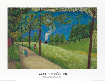 Münter Gabriele - Der letzte Schnauferlzug 1924 