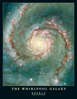 Hubble Nasa  The Whirlpool Galaxy 