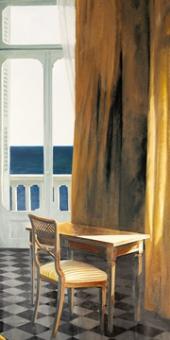 von Gierke Henning  Interieur mit Sonne und Meer II 