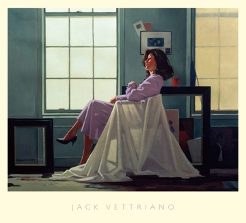 Vettriano Jack - Winter Light and Lavender 