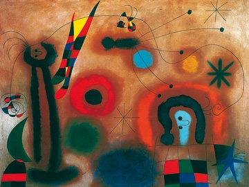 Miro Joan - Libelle mit roten Flügeln 