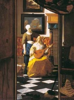 Vermeer Johannes Der Liebesbrief 