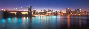 Xiong John - New York City by twilight 