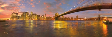 Xiong John - New York City at sunset 