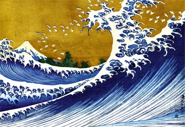 Hokusai K. - Grosse Welle 