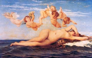 Cabanel Alexandre  Naissance de Venus 