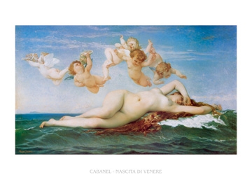 Cabanel Alexandre - Nascita di Venere 