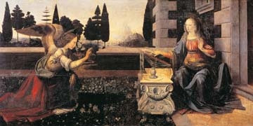 Da Vinci Leonardo - Die Verkündigung Mariae 