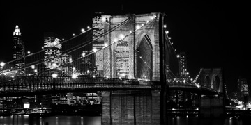 Love Jet - Brooklyn Bridge at Night, 1982 